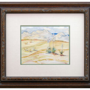 ArtschwagerEugenia_untitledNewMexicoLandscape_1941_wc_10x13$1200F