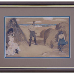 Jones,Bayard-1903-LoveTriange10x15Origmmillustration$2900F