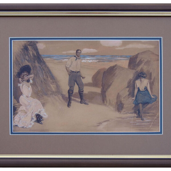 Jones,Bayard-1903-LoveTriange10x15Origmmillustration$2900F
