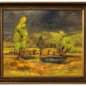 Malone,Hazel-1970-BeforeTheStorm24x36oc$1800F