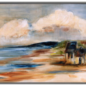 Schwartz,JodyPolk1972HouseOnBeach14x22om$700F
