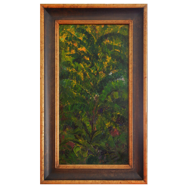 ThurstonEugene_ ca. 1960's Hawaii Foliage 24x12 ob $1,200F