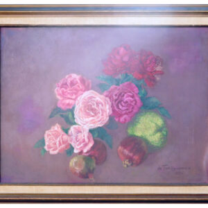 deTurczynowiczWandaHermann_Floral_1975_18x24_oc_$1000F