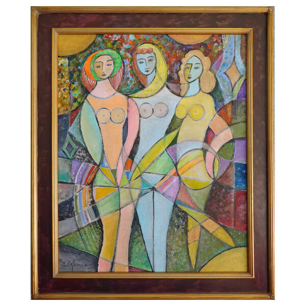 MarcusHal_Three Graces_2017_30x24_mmc_$2800F_w