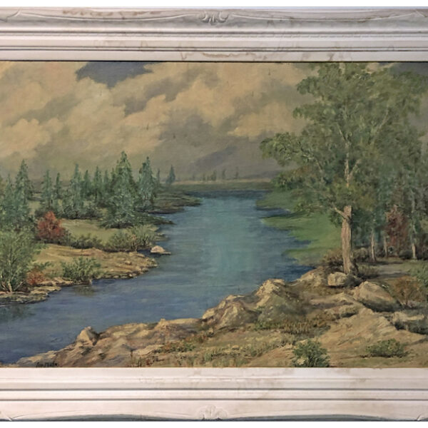 MIllerAda_UntitledLakeInMountainArea_1940s_i22x32_f28x38_om$3000F-w