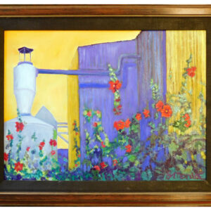 3_MandoeBonnie_untitledCottonGinAndHollyhocks_ca2010_i14x18_f18x22_oc_$700F_w
