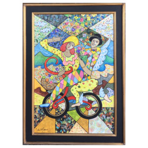 MarucsHal_HarlequinBikeRide_2021_i36x24mmc_$4200F-w