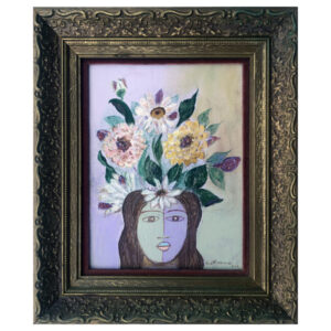 MarcusHal_Walflower_2023_i14x10_f19_5x15_5_mmc_mmOnRepurposedCanvas_$950-w MarcusHal_Walflower_2023_i14x10_f19_5x15_5_mmc_mmOnRepurposedCanvas_$950-w