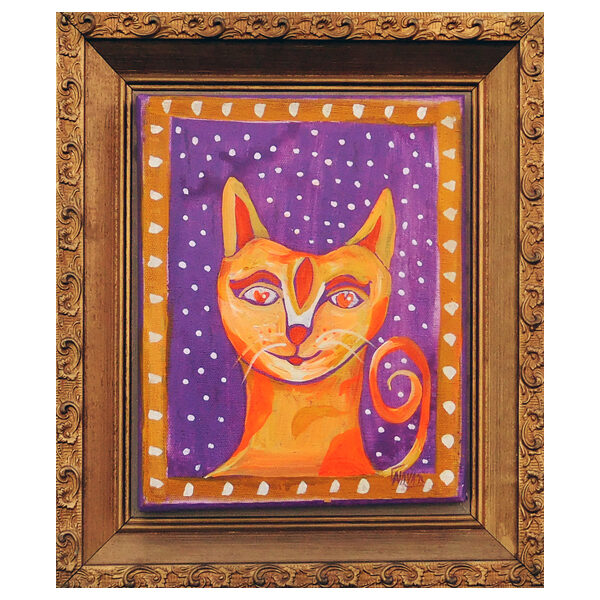 NavarCarmen_CoolCat_2019_i10x8_f14x12_ac_$250-w