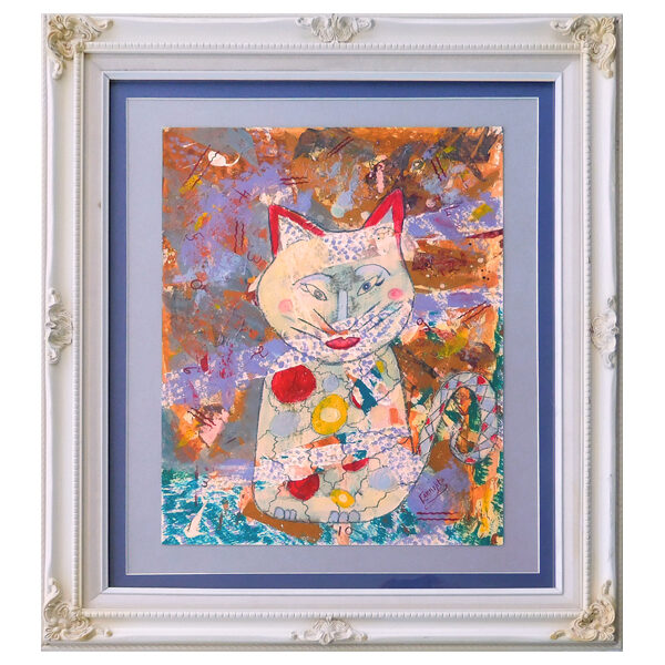 NavarCarmen_MrsWilliamsTheCat_2007_i26x22_f30x26_mm_$1000-w