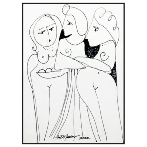 32_MarcusHal_Three in a Pod_2022_m10x8_pwp_ob$79-w