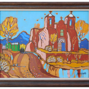 CarterFrederick_MissionStFrancis_ca1995_i18x24_f22_5x28_5_ac_$4500F-14-w