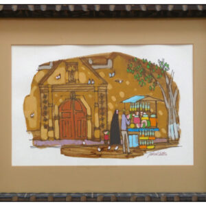 CarterFrederick_Untitled'AguasFrescas'_ca1980s_i13x18_f17x25_awp_$3000F-17-w