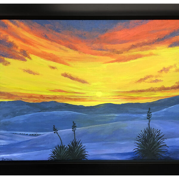 CastelloneBarbara_SundownAtWhiteSands_2024_i14x18_f16x20_ac$500F-w CastelloneBarbara_SundownAtWhiteSands_2024_i14x18_f16x20_ac$500F-w