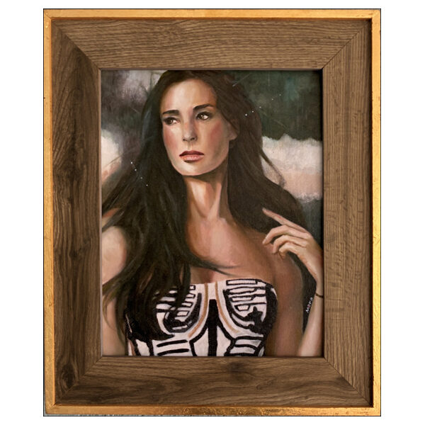MoraMauricio_Muse_2025_14x11_AcrylicAndOil_$920F-w