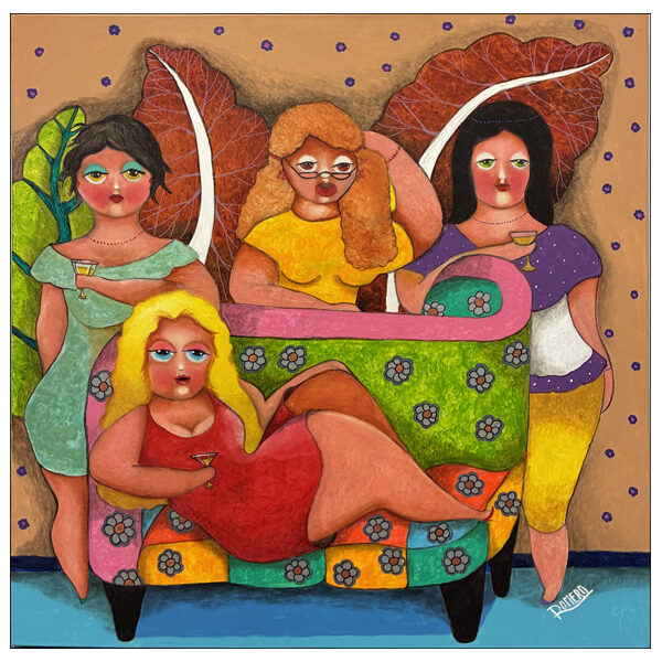 RomeroFransico_LasComadres_2025_22x28_mmc_$2000-w